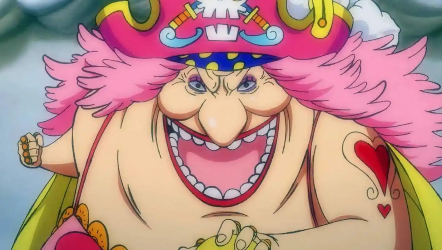 原创海贼王细数四皇大妈10大丢脸瞬间不负区区四皇之名