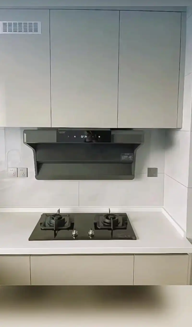 史密斯燃气灶jzt-f3b2n,以其顶侧双吸设计挑战油烟逃逸,让你告别厨房