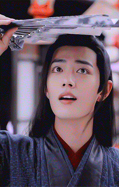 肖战动图无印良品&-念霞在