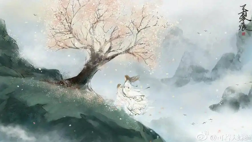 【古风风景人物意境】作者:孟可若孟