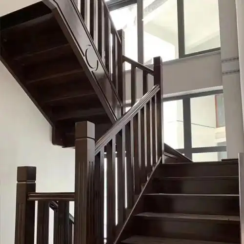 新中式楼梯-新中式楼梯扶手护栏报价-戴氏楼梯