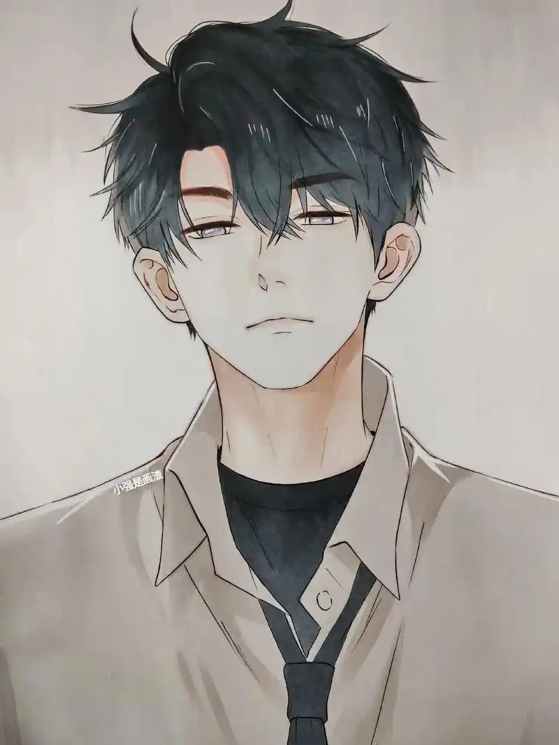 画个帅哥. #临摹#手绘#绘画过程#马克笔手绘 - 抖音