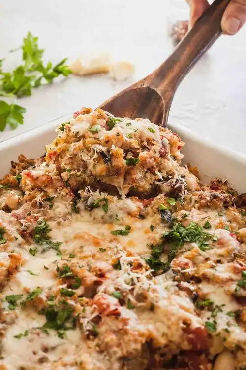 italian quinoa casserole