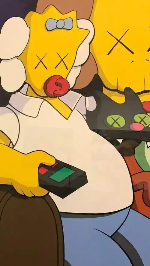 抖音潮图kaws高清壁纸_kaws公仔壁纸手机无水印(暂未上线)