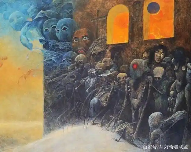 艺术家系列no.239-波兰插画师 来自地狱的神秘插画