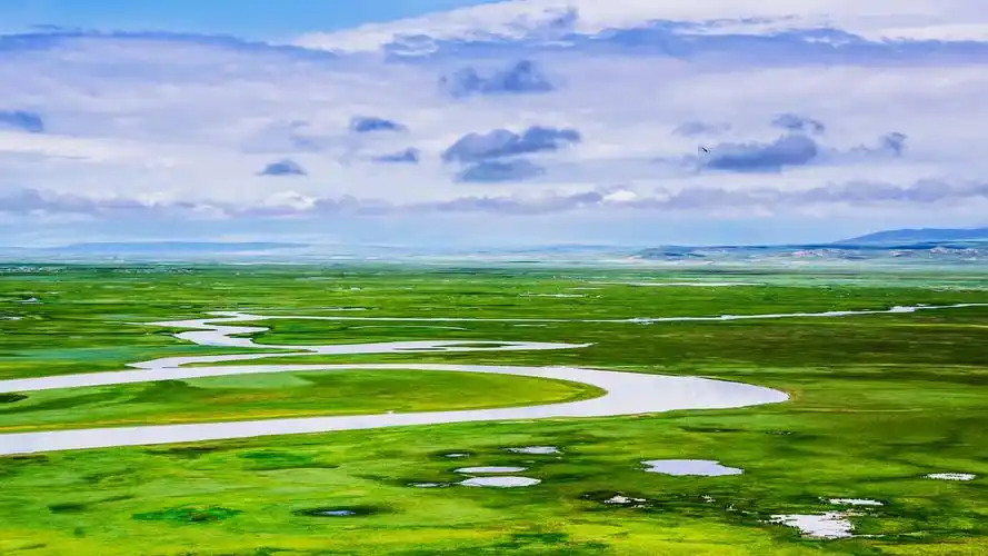 巴音布鲁克草原风景绝美自然风光高清壁纸