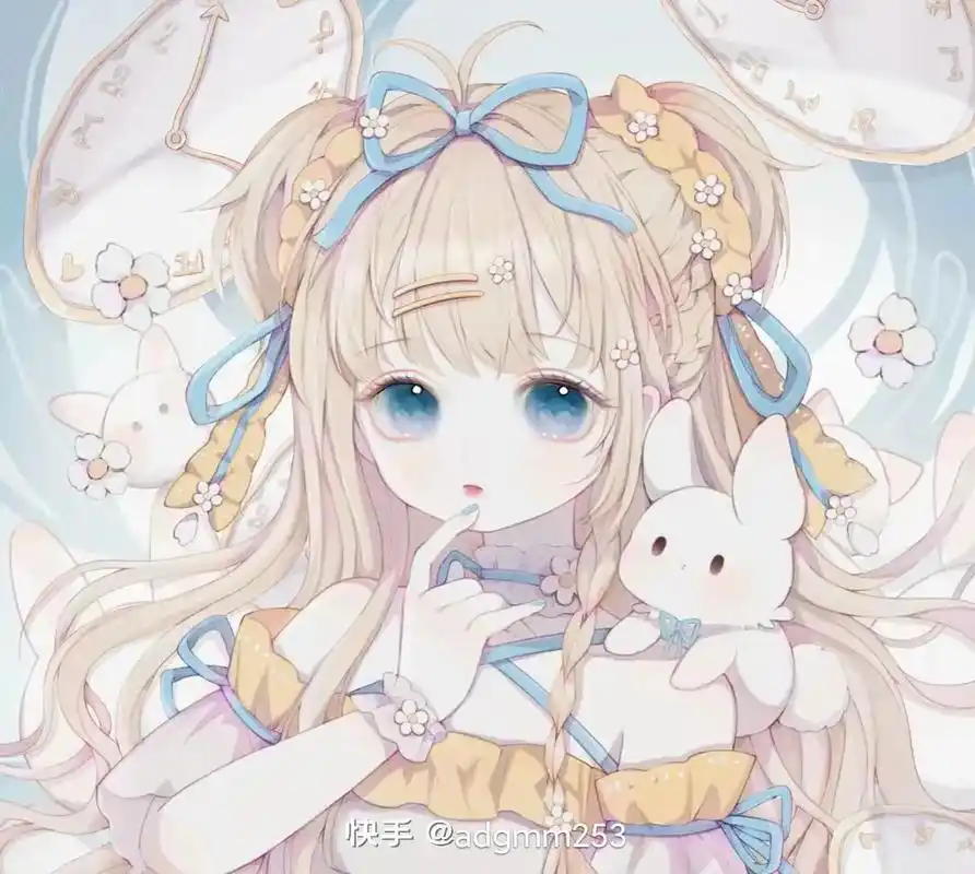 可爱少女心头像. - 抖音