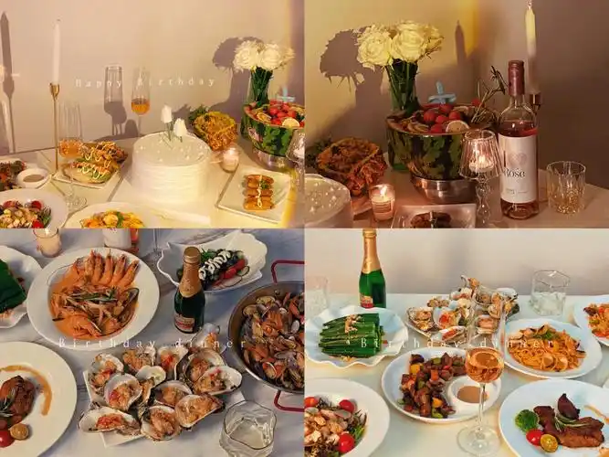 生日大餐在家如何做高级简西餐美食照片