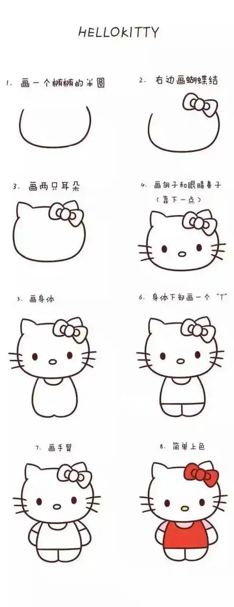 12幅超详细简笔画教程孩子一学就会快拿去教宝宝