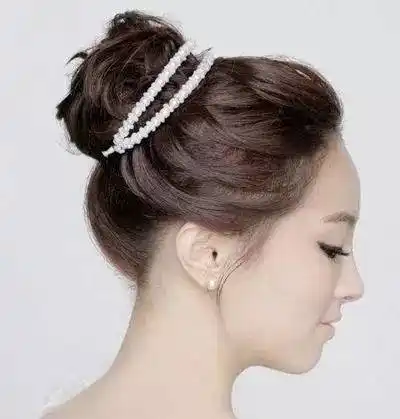 9款适合妈妈们的气质盘发,优雅端庄的气质盘发!