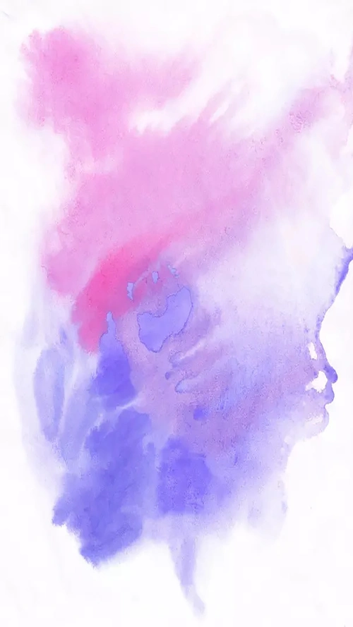 手绘水彩渐变蓝紫色背景h5背景
