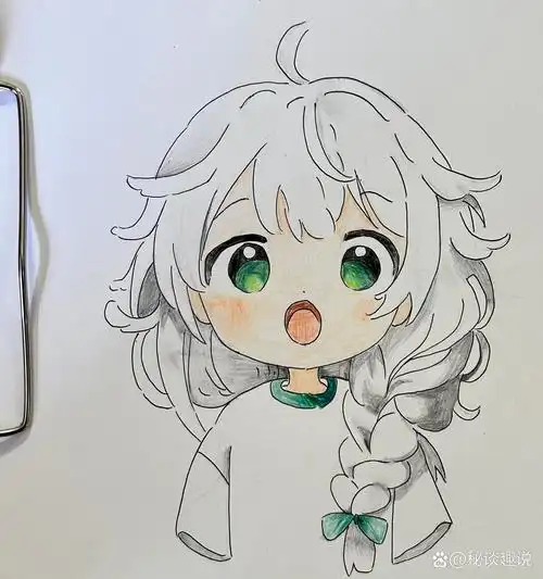 小学五年级初学漫画素描