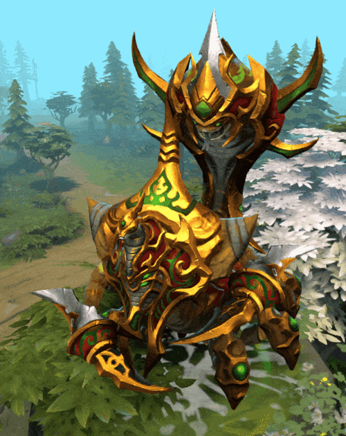 满城尽带黄金甲,dota2沙王这一身套装帅呆了