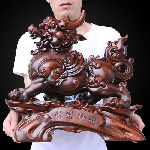 威武霸气貔貅一对摆件招财风水家居装饰工艺品玄关电视柜开业礼品