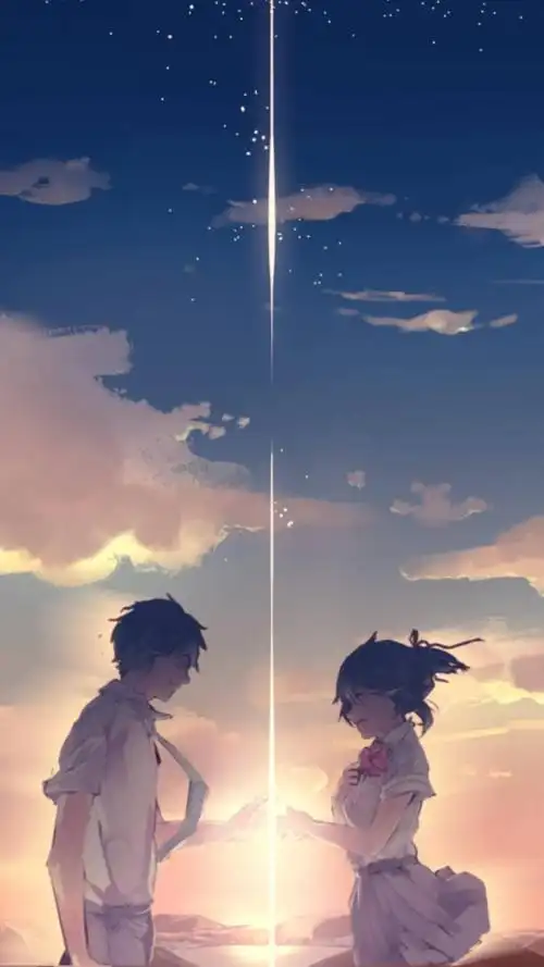你的名字唯美背景,高清图片,手机锁屏桌面-壁纸族