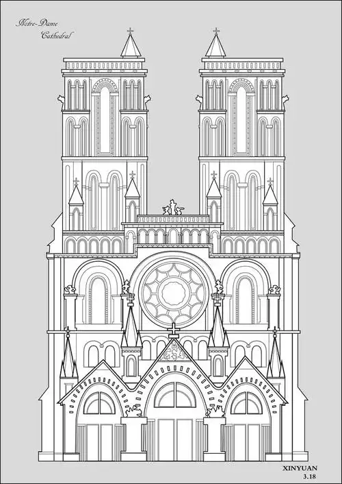 巴黎圣母院 由 心缘星轩 创作 | 乐艺leewiart cg精英艺术社区,汇聚优