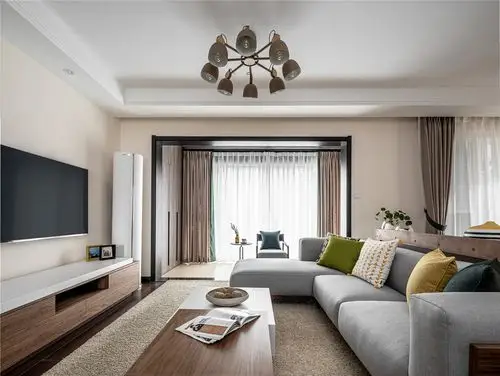 叶子会客厅 | 乐亿尚家作品 | 北欧小情歌_装修达人_装修头条_齐家网