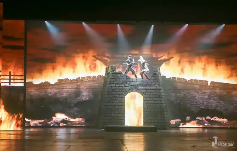 城墙上炮声不断