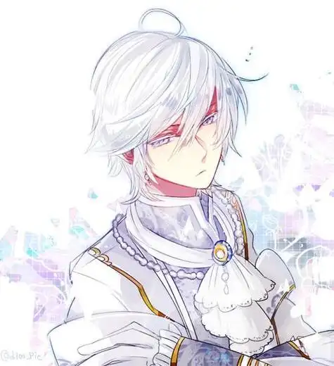 白发血瞳动漫帅哥头像高清 动漫头像图片大全 -【爱个性】