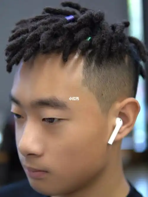 夏季男士短款盆栽脏辫  #脏辫  #达州脏辫  #黑人烫   #达州男士发型