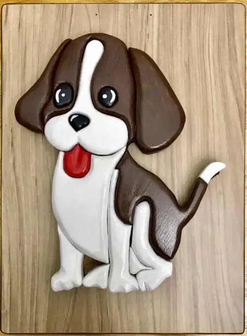 狗年汪汪-为庆祝狗年制作的小狗拼画