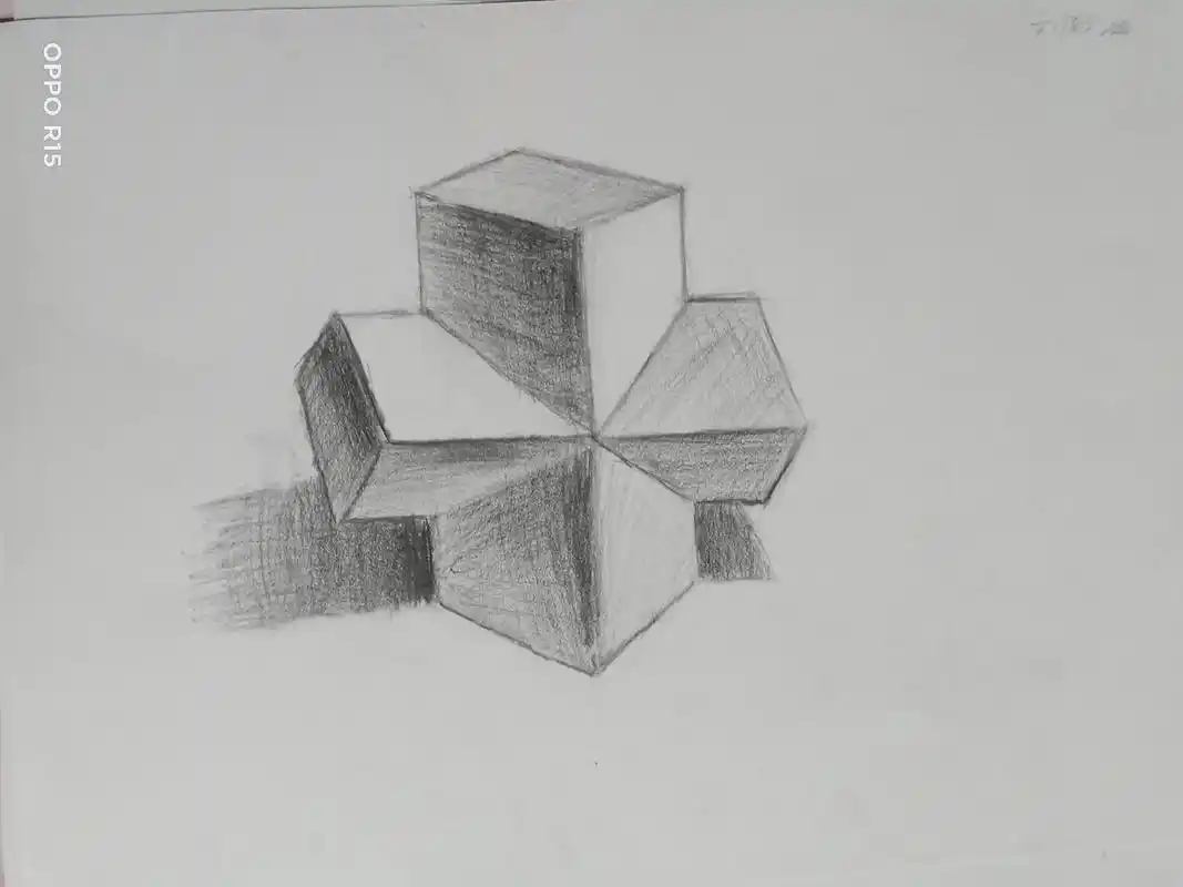 爱画画的小朋友 #初学者 本学期的作品 不知道这画的是好还 - 抖音