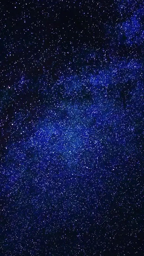 蓝色星空,星星,空间 5k