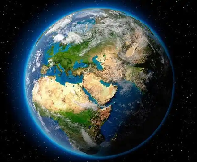 从外太空看地球,才发现地球原来是这样的,网友:太震撼了!