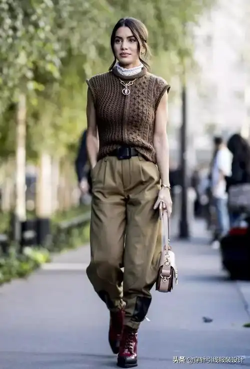 流行趋势这样的裤子才能将你的腿型完美勾勒出来