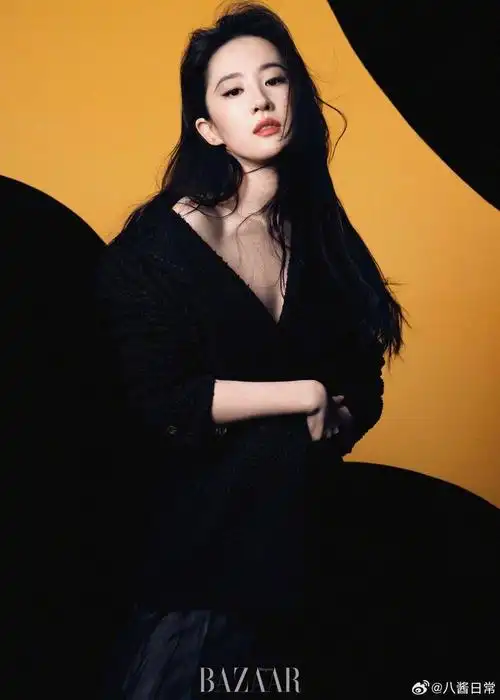 刘亦菲时尚芭莎最新封面大片