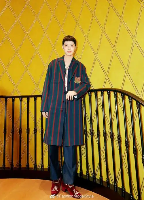 赖冠霖peaceceleb look | 赖冠霖 x gucci完美的驾驭了锅盖头的爱德华