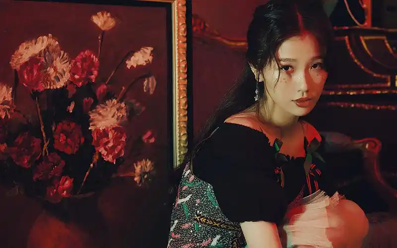 虞书欣性感复古写真桌面壁纸高清大图预览1920x1200_大陆明星下载_美