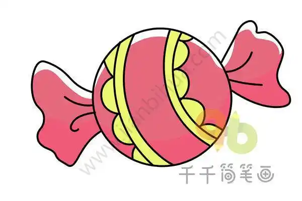 糖简笔画 糖简笔画简单又漂亮