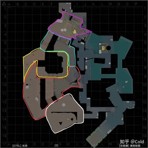csgo地图overpass全分析1地图理解篇