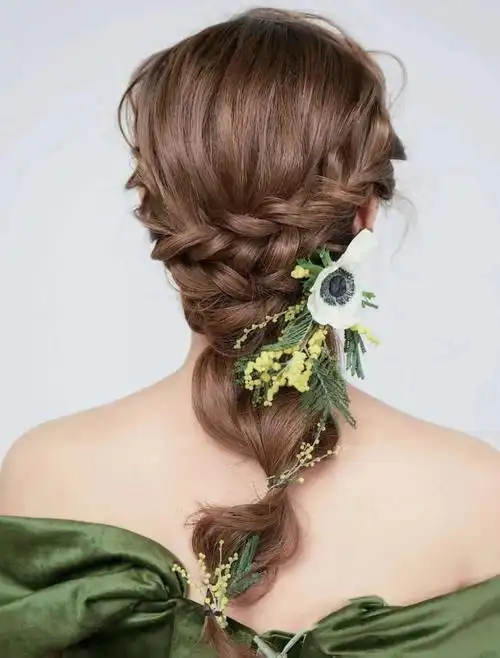 新娘妆发型基础简单编发造型