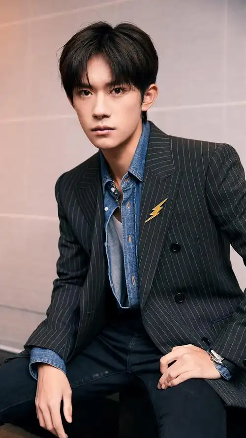 易烊千玺时尚帅气写真手机壁纸