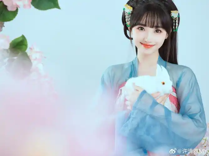 笑语盈盈暗香去#汉服##古风#许梦圆超话