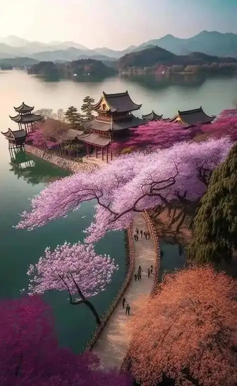 中国最美世外桃源图每一张都是人间仙境