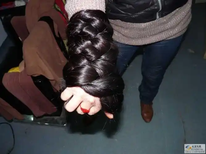 从贩子那拿下一把一米三的长发-戈壁落日023#(9)