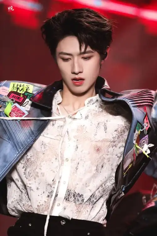 朱志鑫直拍##朱志鑫无袖##tf家族新年音乐会