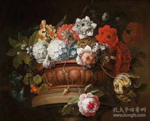 古典花卉静物油画028