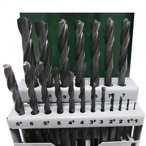博世电动工具附件 19支hss-r高速钢 钻头套装2607019435