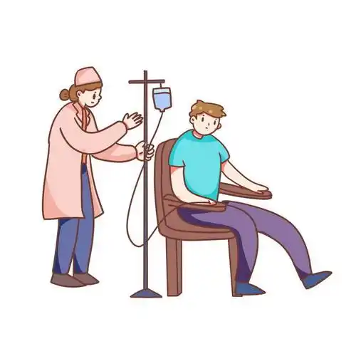 卡通医生正在给卡通病人挂水4097724免抠图片素材 - 设计盒子