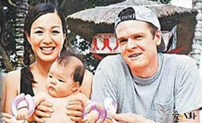 钟丽缇第一任前丈夫图片外籍老公glenross个人资料