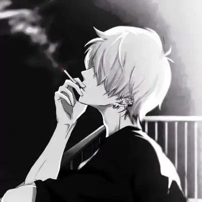 小孩抽烟头像霸气 - 霸气男生头像!