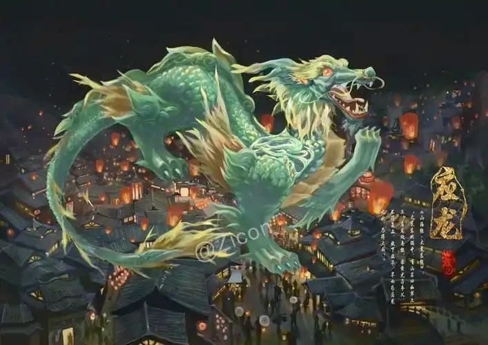 【百家共绘】山海经异兽绘画大赛作品欣赏