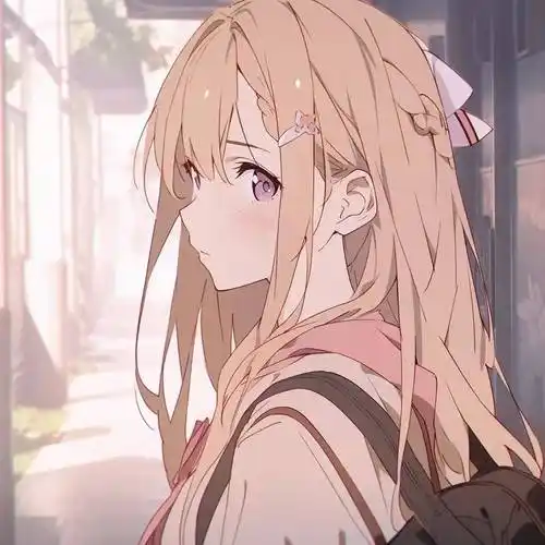 温柔浪漫的动漫女头_侵权_网络_图片