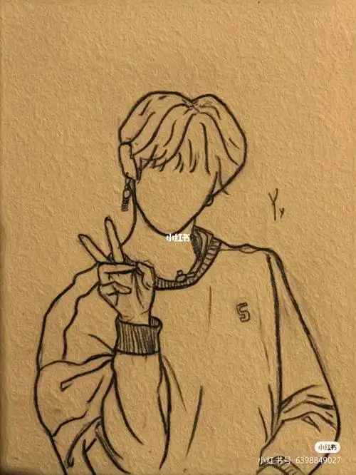 justin黄明昊  我画的黄明昊,求改.