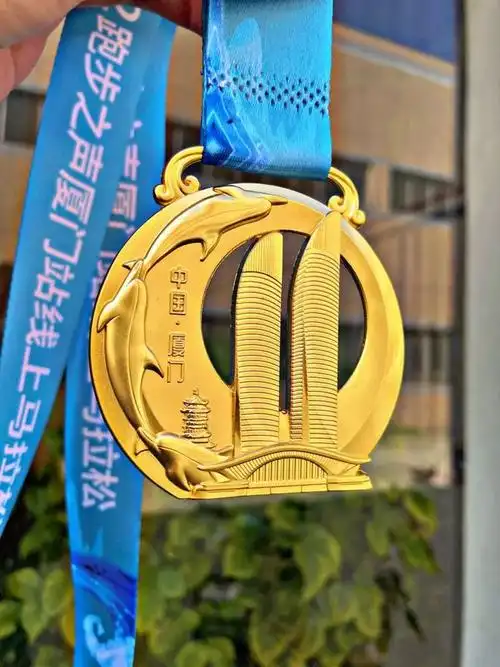 2022厦门站线上马拉松完赛奖牌亮相
