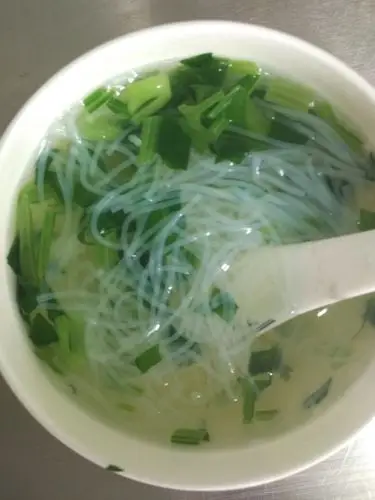 菠菜粉丝汤